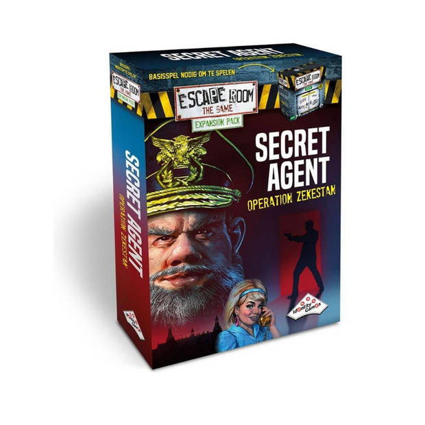 Uitbreidingsbundel - Escape Room - 2 Stuks - Uitbreiding Magician & Uitbreiding Secret Agent