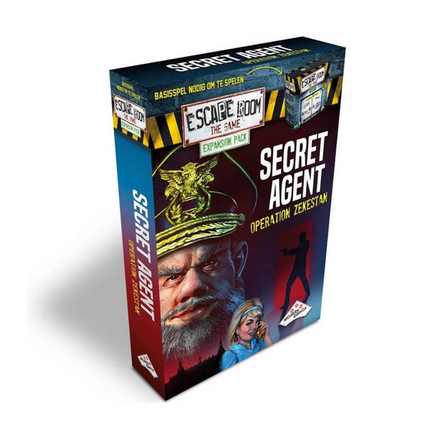 Uitbreidingsbundel - Escape Room - 2 Stuks - Uitbreiding Redbeard's Gold & Uitbreiding Secret Agent