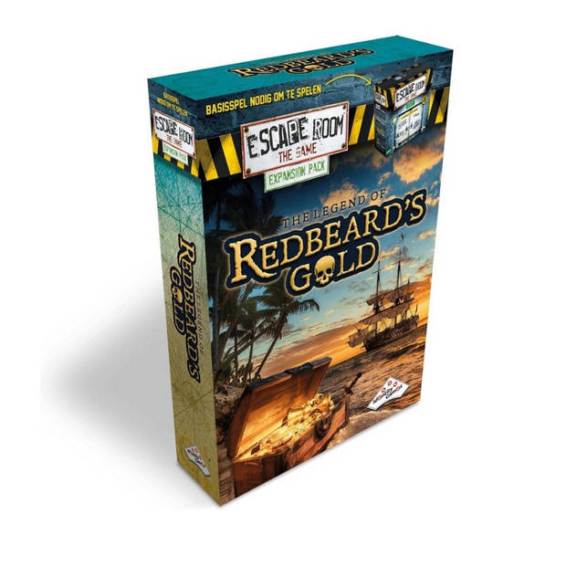 Uitbreidingsbundel - Escape Room - 2 Stuks - Uitbreiding Redbeard's Gold & Uitbreiding Wild West