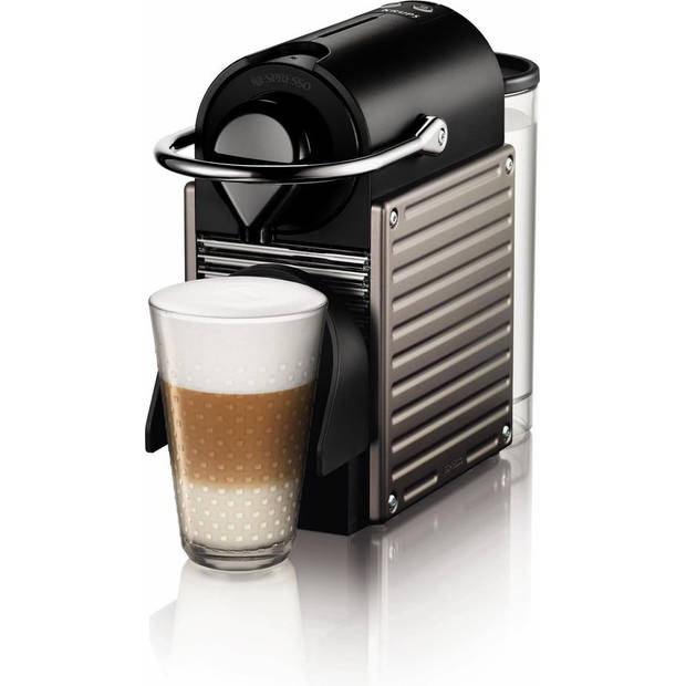 Nespresso Krups koffieapparaat Pixie XN304T (Titanium)