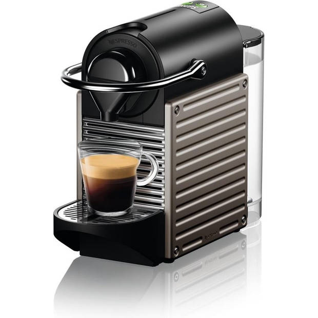 Nespresso Krups koffieapparaat Pixie XN304T (Titanium)