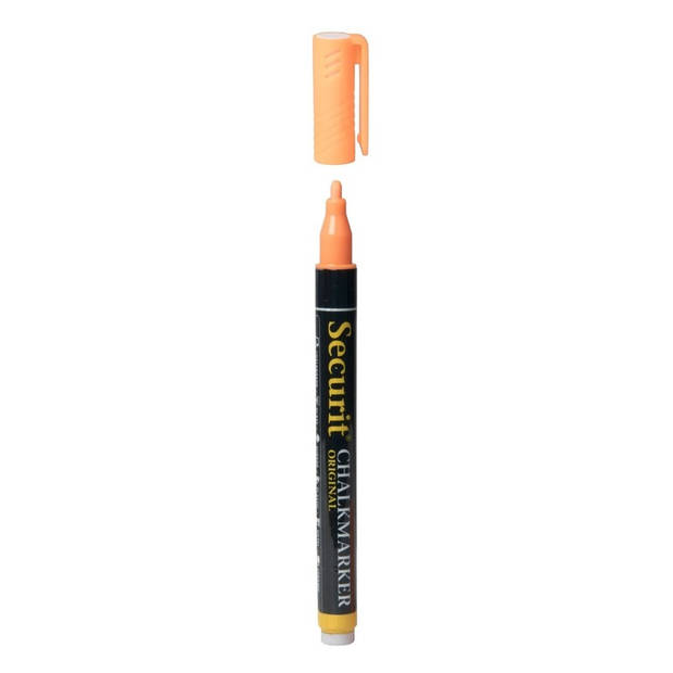 2x stuks oranje krijtstiften ronde punt 1-2 mm - Krijtstiften