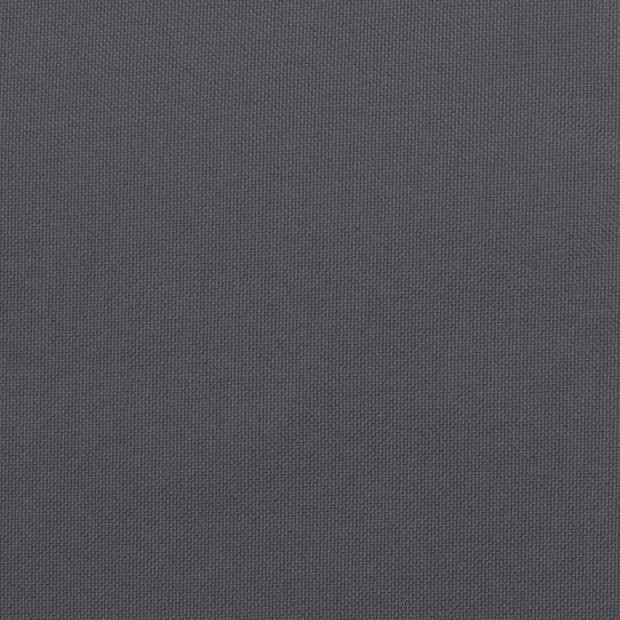The Living Store Palletkussens - Oxford stof - Comfortabel en duurzaam - 60x60x8 cm - Antraciet