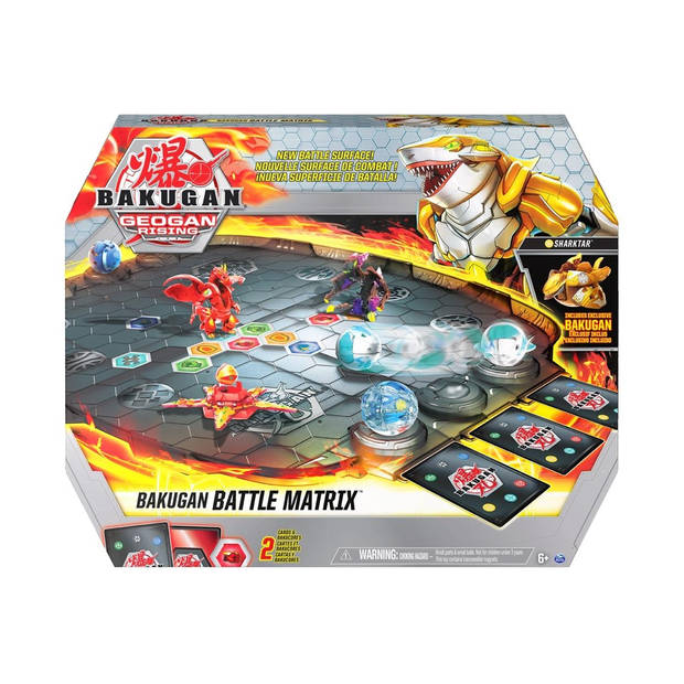 Bakugan speelbord Battle Matrix junior 43 x 35,5 cm 7-delig