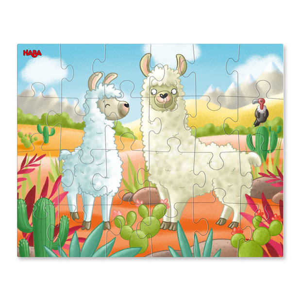 Haba legpuzzels Koala, Luiaard & Co junior karton 3-delig