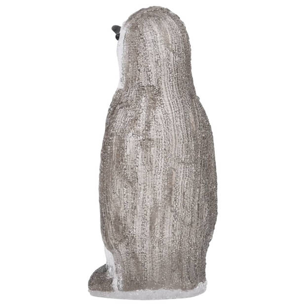 vidaXL Kerstfiguur pinguïn LED binnen en buiten 30 cm acryl