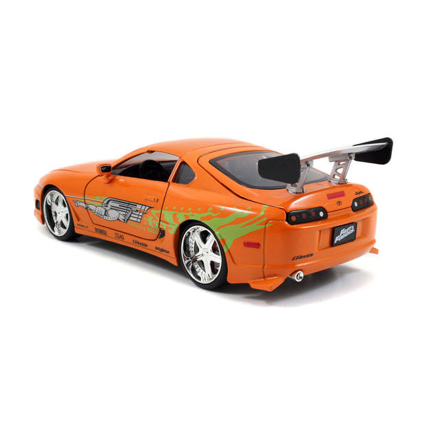 JADA auto Fast & Furious 1995 Toyota S 1:24 die-cast oranje