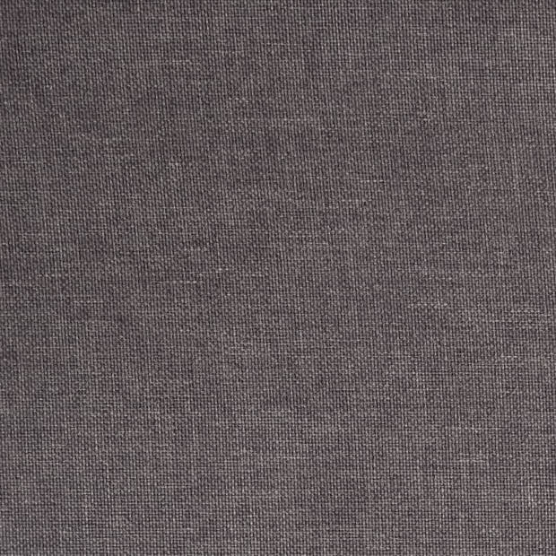 The Living Store Barkruk Draaibaar - Taupe - 40 x 43 x (71 - 85.5) cm - Stof/Verchroomd Staal