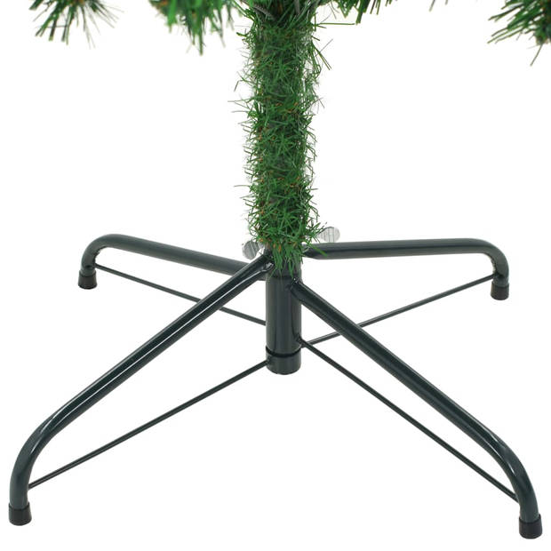 The Living Store Kunstkerstboom - Levensecht - 210 cm - Met 910 takken en 300 LEDs - USB-aansluiting