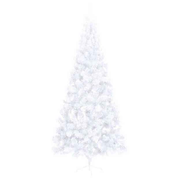 The Living Store Kunstkerstboom Halfrond - 125 cm - Wit