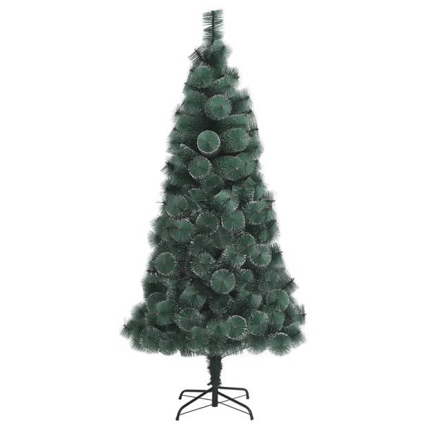 vidaXL Kunstkerstboom met standaard 180 cm PET groen