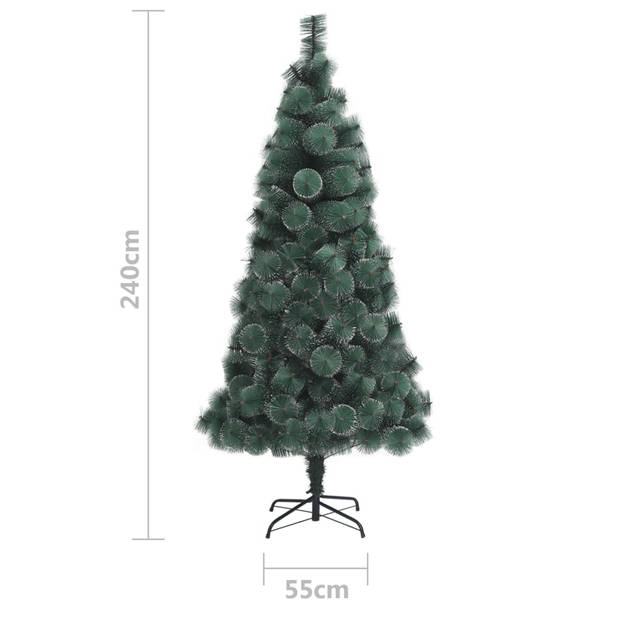 The Living Store Kunstkerstboom Deluxe - 240 cm - PET en staal - 350 uiteinden