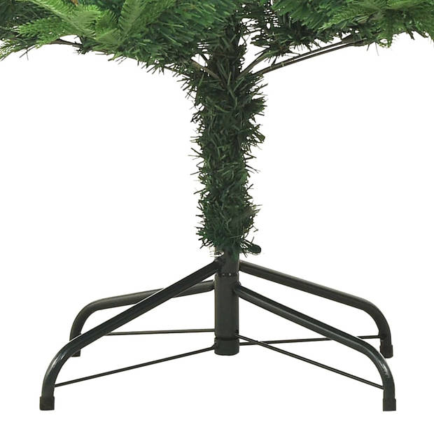 The Living Store Kerstboom - PVC/PE - 150 cm - Groen - Met 144 PE uiteinden en 423 PVC uiteinden