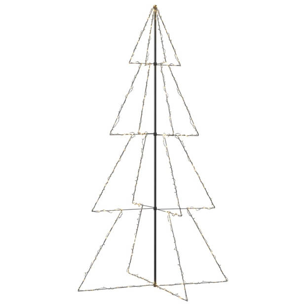 vidaXL Kegelkerstboom 360 LED's binnen en buiten 143x250 cm