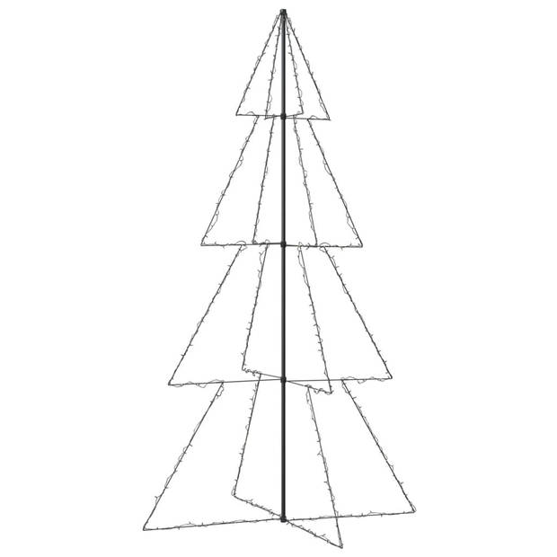 vidaXL Kegelkerstboom 360 LED's binnen en buiten 143x250 cm