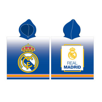 Real Madrid Poncho - 60 x 120 cm - Katoen