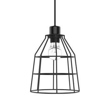 Tak Design hanglamp Jonas 20 x 28 cm E27 staal 40W zwart