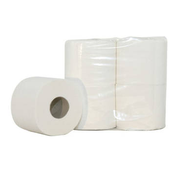 Euro Products toiletpapier supersoft 2-laags wit 10 x 4 rollen