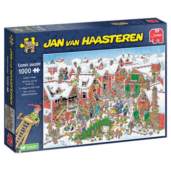 Jan van Haasteren Het dorp van de kerstman 1000 stukjes