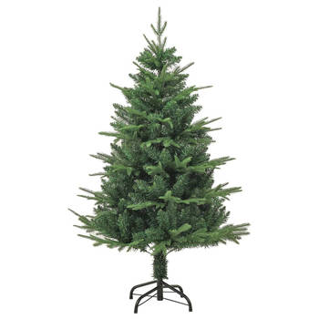 The Living Store Kerstboom met takken van PVC en PE - 120 cm - Groen