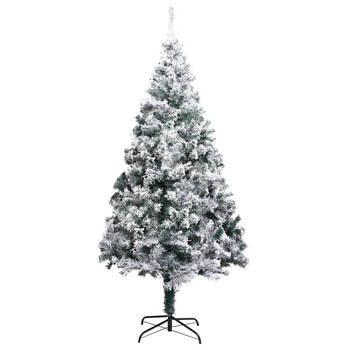 The Living Store Kunstkerstboom - PVC - 240 cm - Groen - Met 2.100 uiteinden - Extra dikke takken