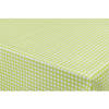 Tafelzeil/tafelkleed boeren ruit groen/wit 140 x 300 cm - Tafelzeilen