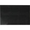 6x Rechthoekige placemats zwart slangenhuid kunststof 45 x 30 cm - Placemats