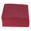 40x stuks luxe kwaliteit servetten bordeaux rood 38 x 38 cm - Feestservetten