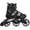 Playlife inline skates Fitness GT 110 80A zwart/roze maat 42
