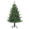 The Living Store Kerstboom met takken van PVC en PE - 120 cm - Groen