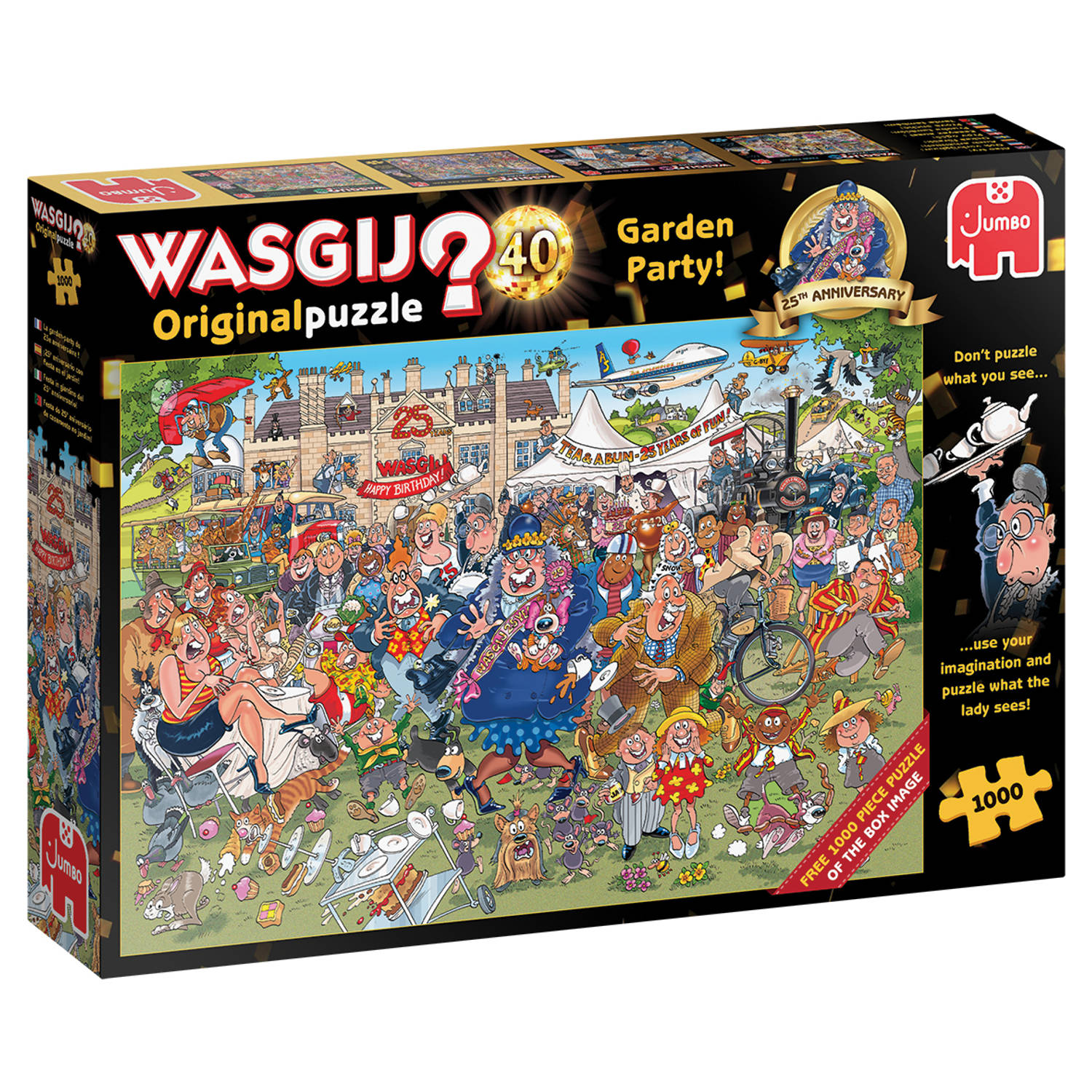 Jumbo Wasgij puzzel Original 40 2x1000st
