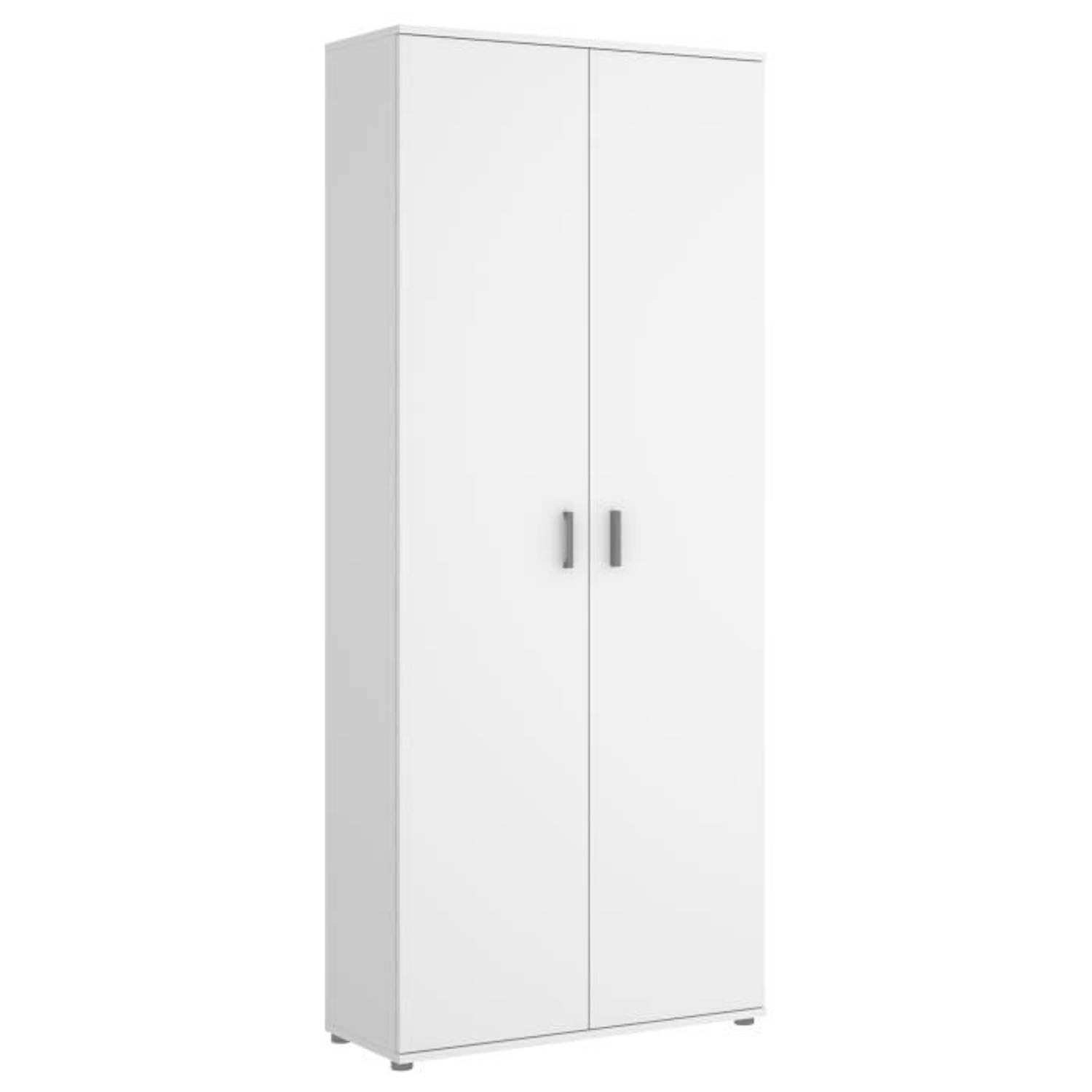 Waskamerkast 2 deuren - Wit - B 190 x H 78 x D 35 cm - FIT