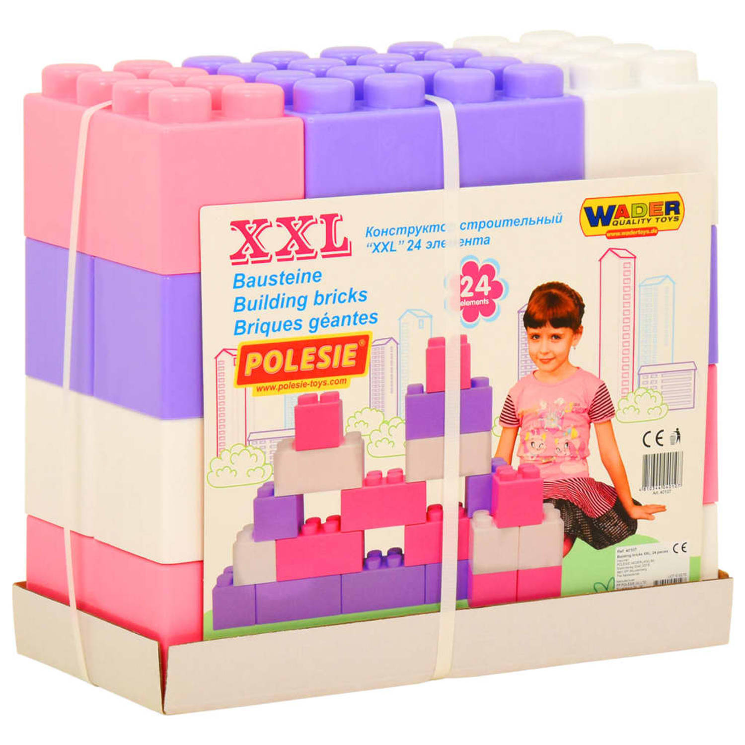 VidaXL Polesie Speelgoedblokken 24 St online kopen
