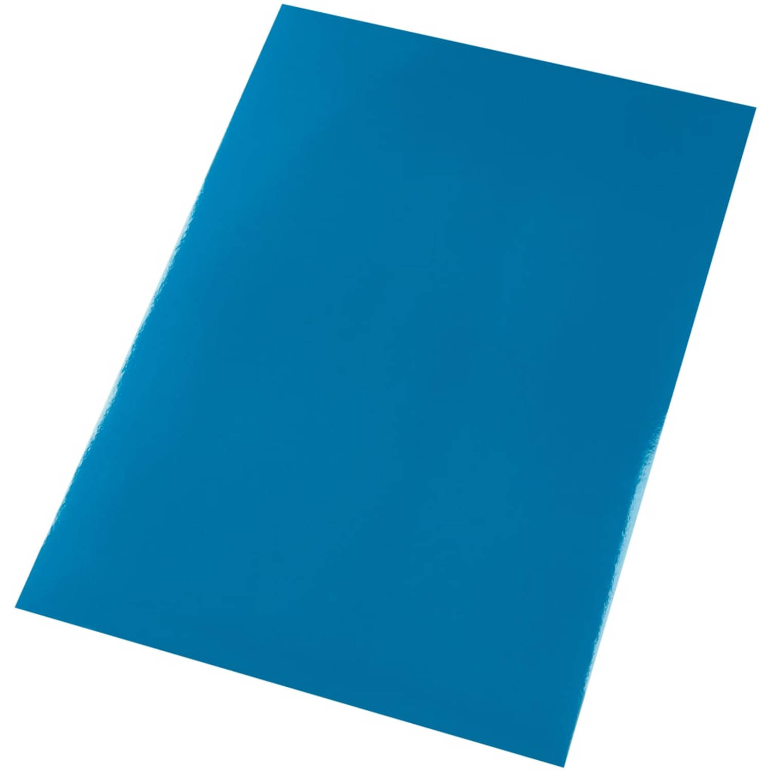 Voorblad GBC A4 chromo karton 250gr blauw 100stuks