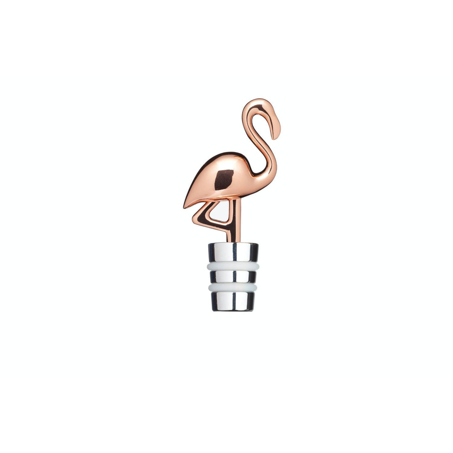 Tropische Flessenstopper, Rose/Gold Flamingo - BarCraft