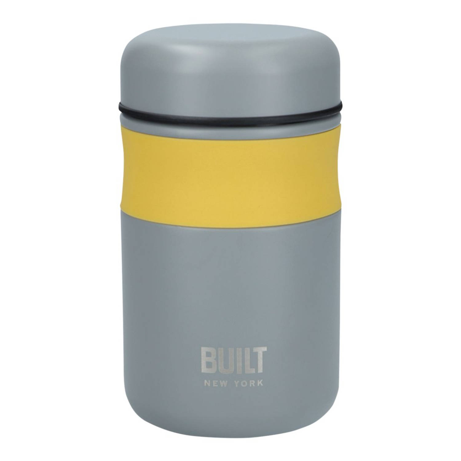 BUILT New York - Thermos Lunchbox, 0.49 L, Grijs - BUILT New York Active