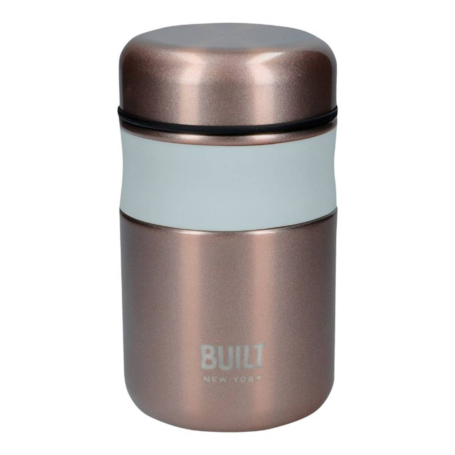 BUILT New York - Thermos Lunchbox, 0.49 L, Rose/Gold - BUILT New York Active
