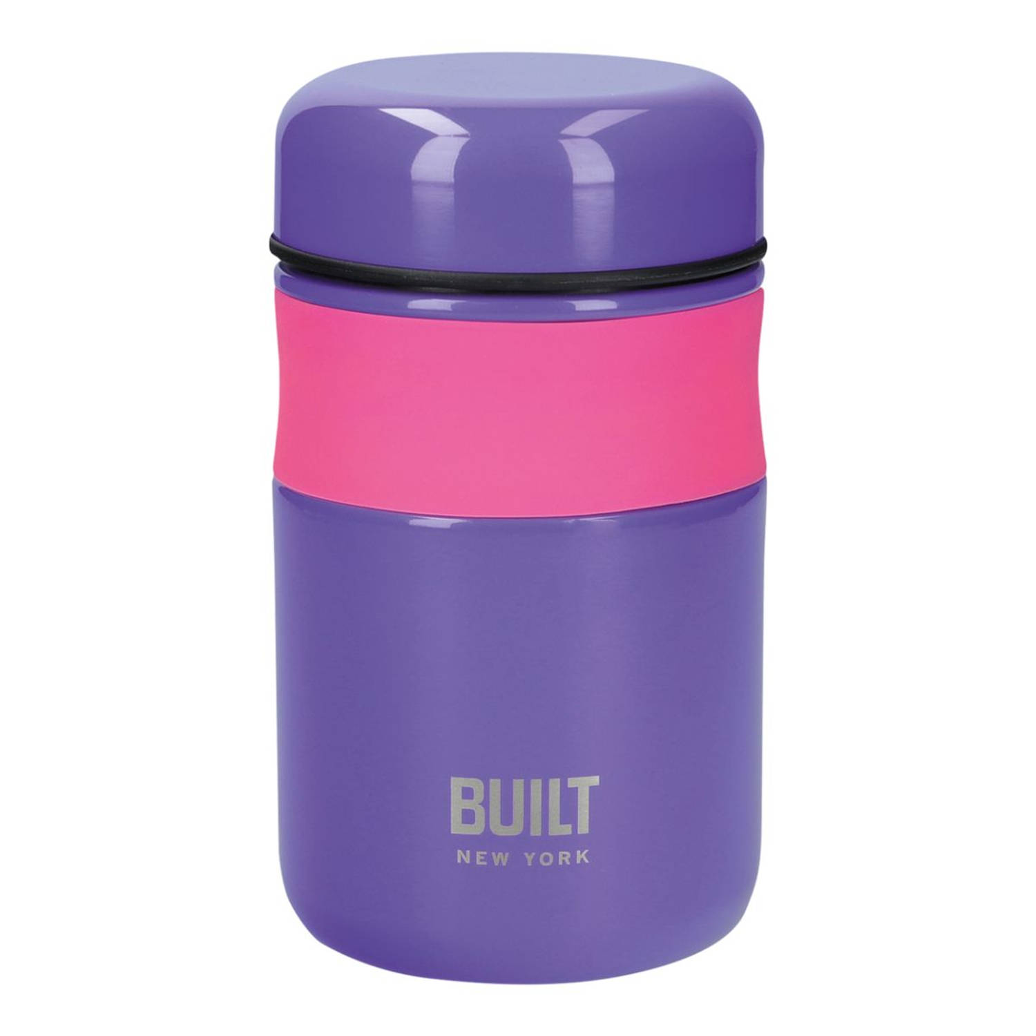 BUILT New York - Thermos Lunchbox, 0.49 L, Paars - BUILT New York Active