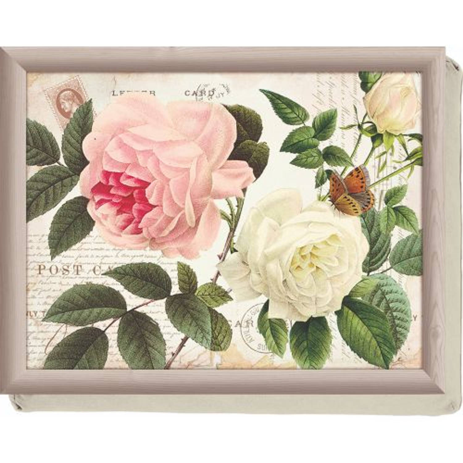 Laptray, Schoot Dienblad, Rose Garden, 44 x 34 cm - Creative Tops