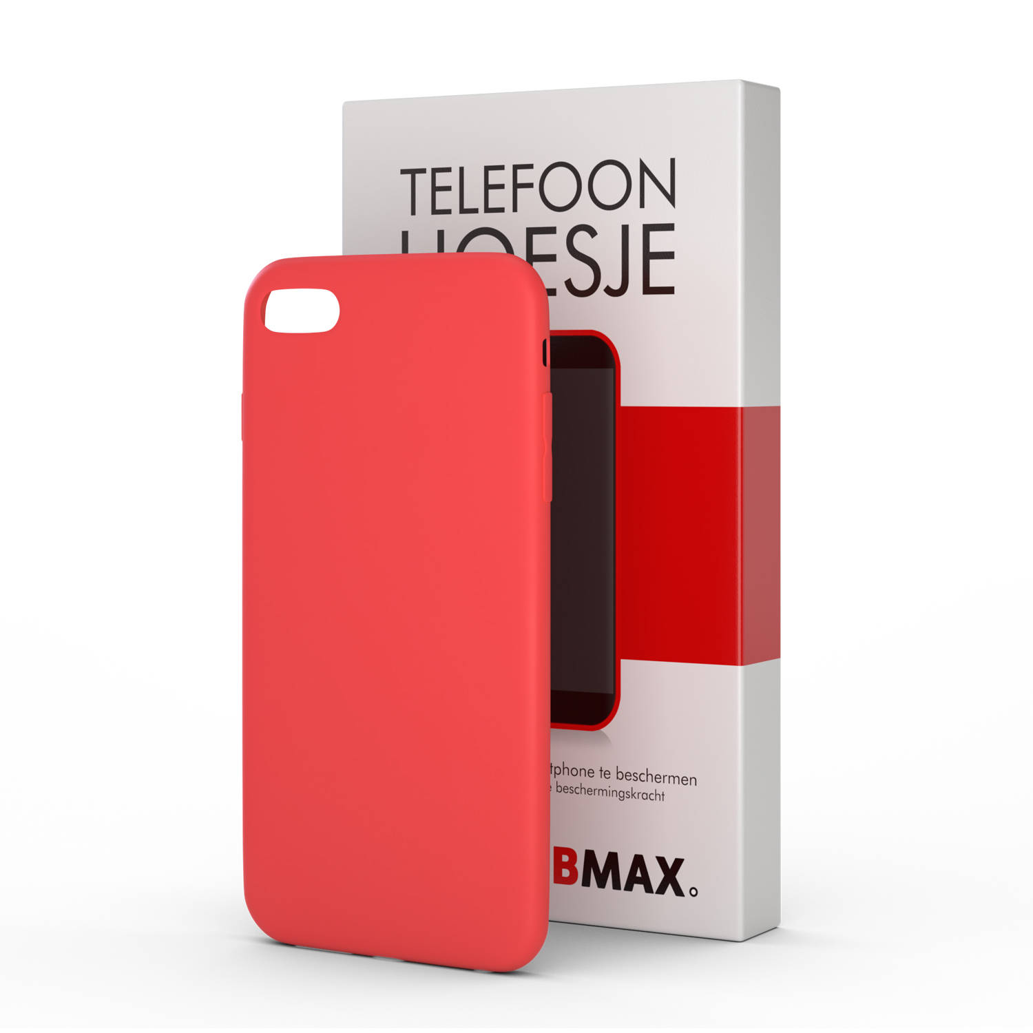 BMAX iPhone 6/6S Hoesje Rood | Dun en beschermend telefoonhoesje | Case