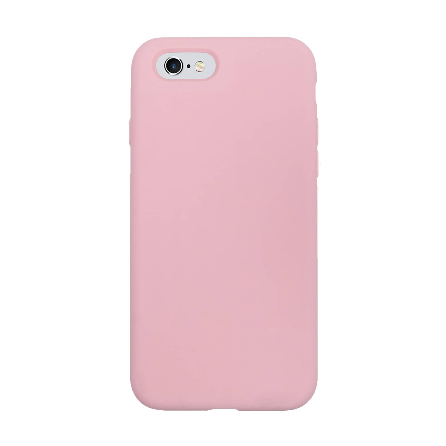 BMAX Liquid silicone case hoesje voor iPhone 7/8 - Pink/Lichtroze