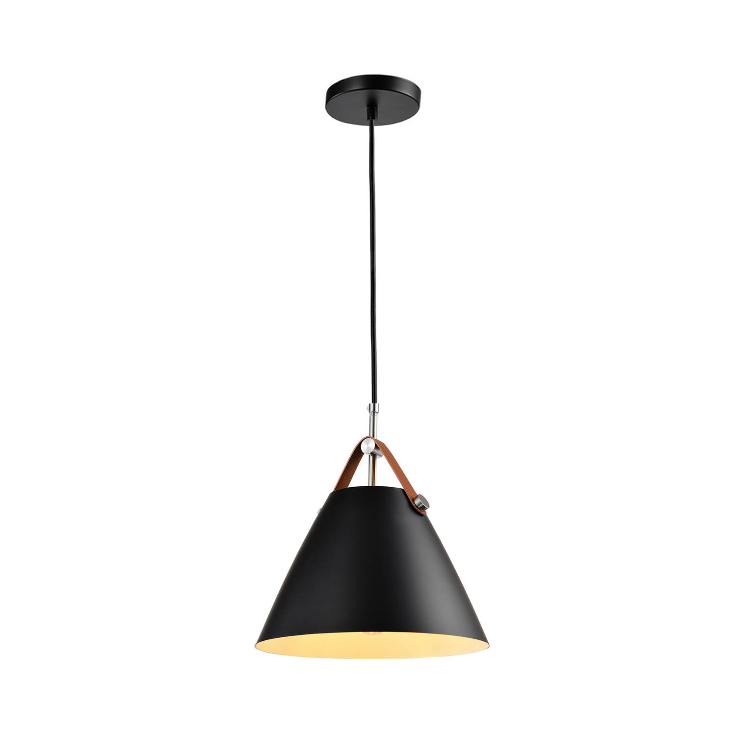 QUVIO Hanglamp rond - QUV5111L-BLACK