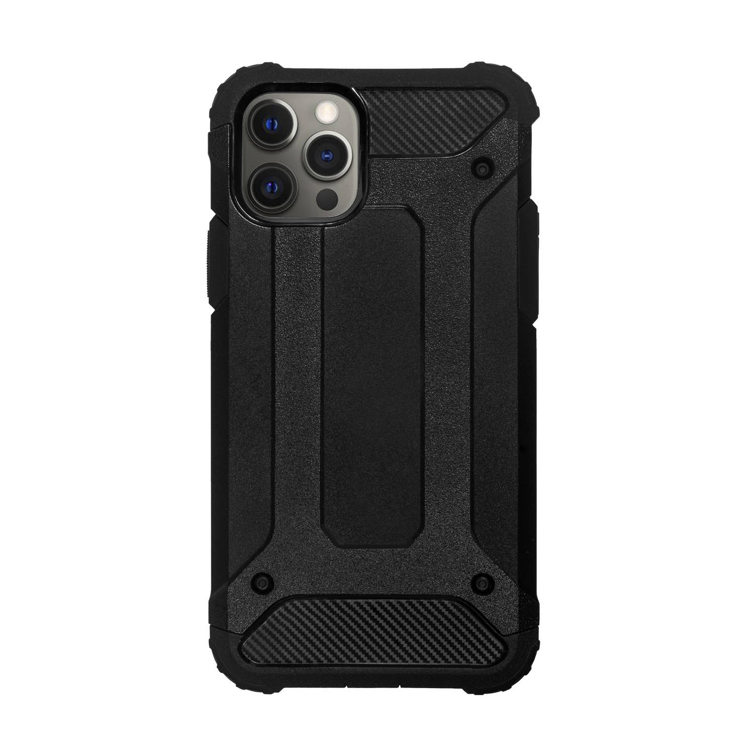 BMAX Classic Armor Phone Case iPhone 11 Pro - Black/Zwart