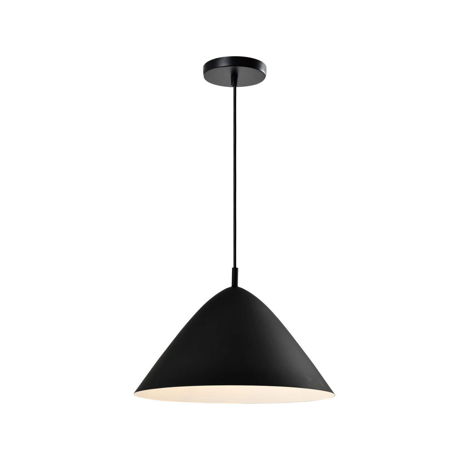 Quvio Hanglamp Rond Zwart Quv5138l-black