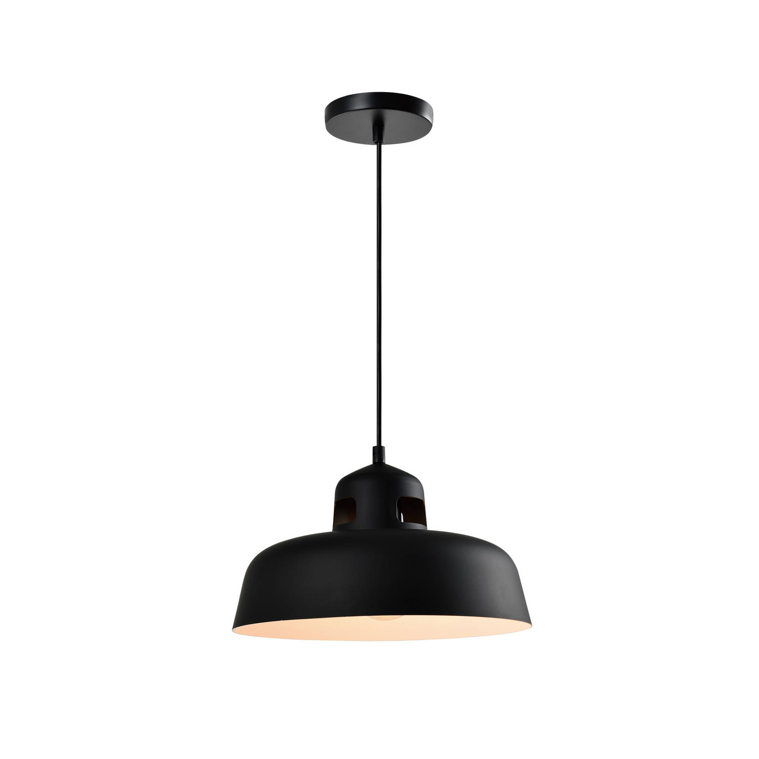 Quvio Hanglamp Rond Zwart Quv5139l-black