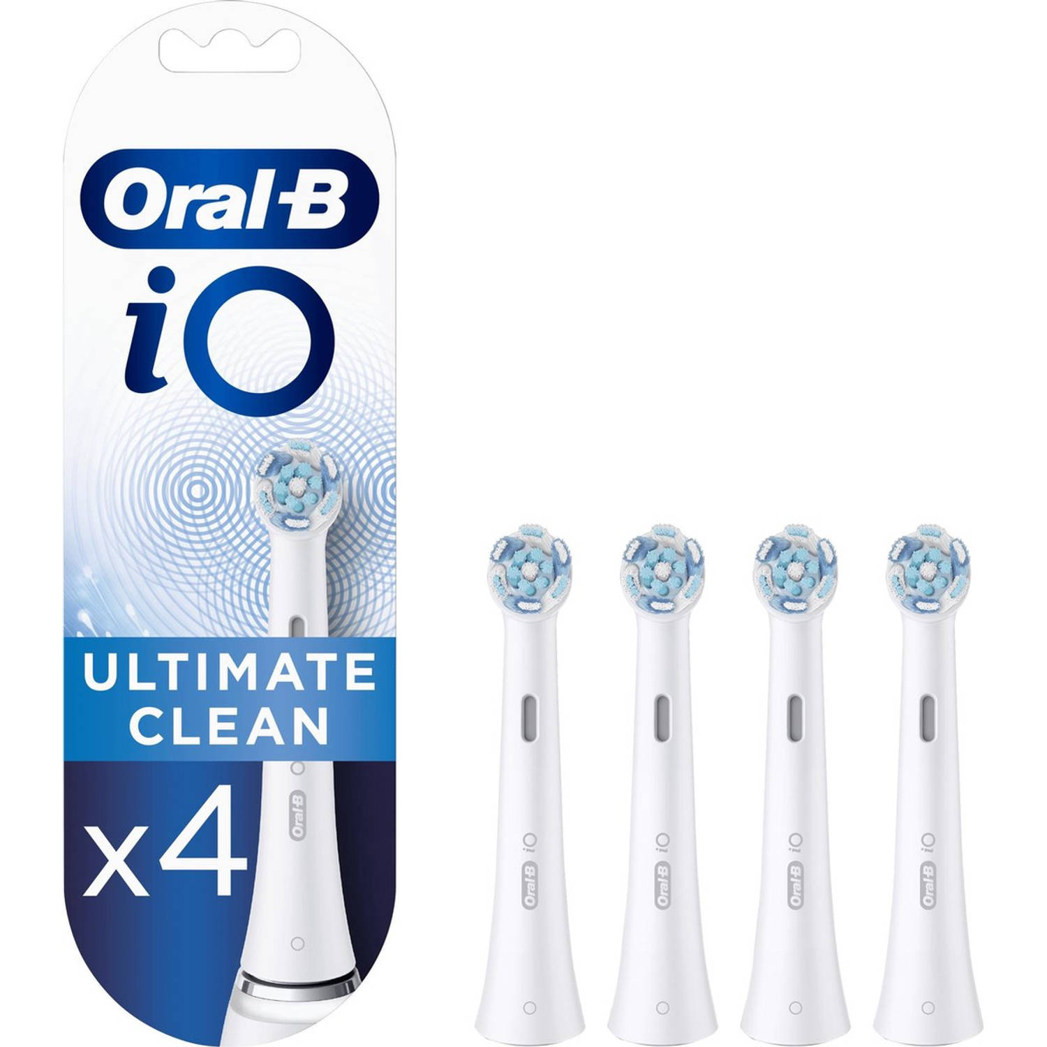 postzegel Vochtig maandag Oral-B iO Ultimate Clean - Opzetborstels - 4 Stuks | Blokker