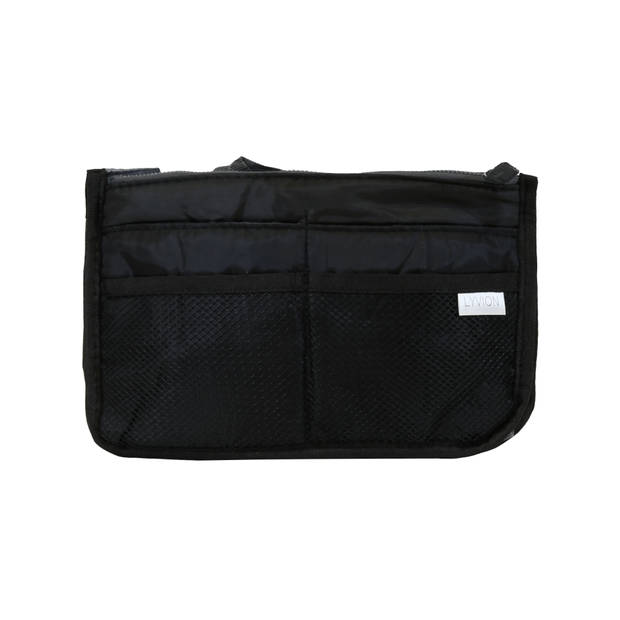 LYVION - Bag in bag hand tas organizer - Zwart