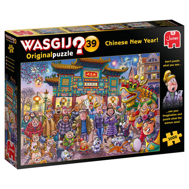 Jumbo Puzzel Wasgij Original 39 Chinees Nieuwjaar! - 1000 stukjes
