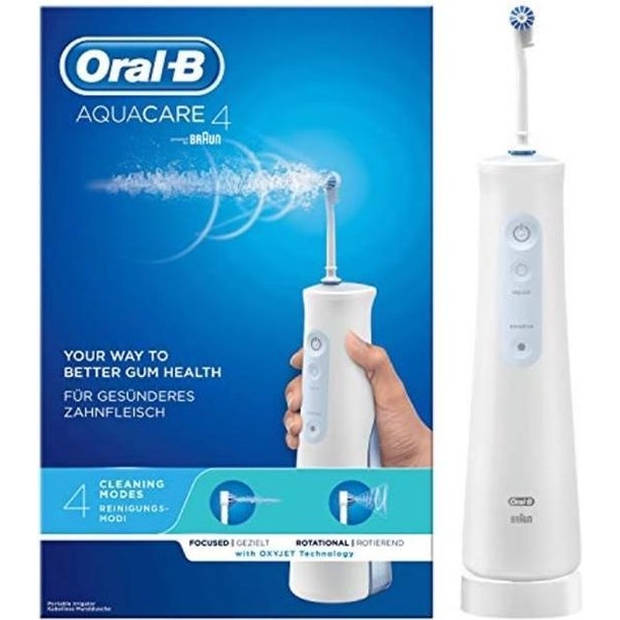 Oral-B Aquacare 4 Oxyjet - Elektrische Waterflosser - Wit