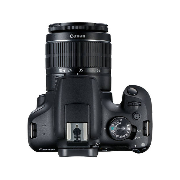 Canon spiegelreflexcamera EOS 2000D+18-55IS II lens